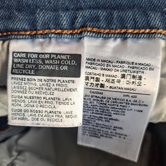 😃LEVIS 501 DENIM JEANS - Picture 6 of 7